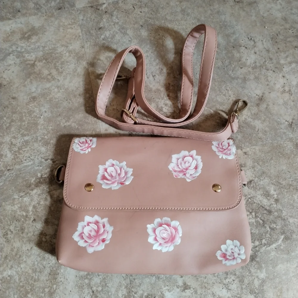 Floral Pink Women's Bag